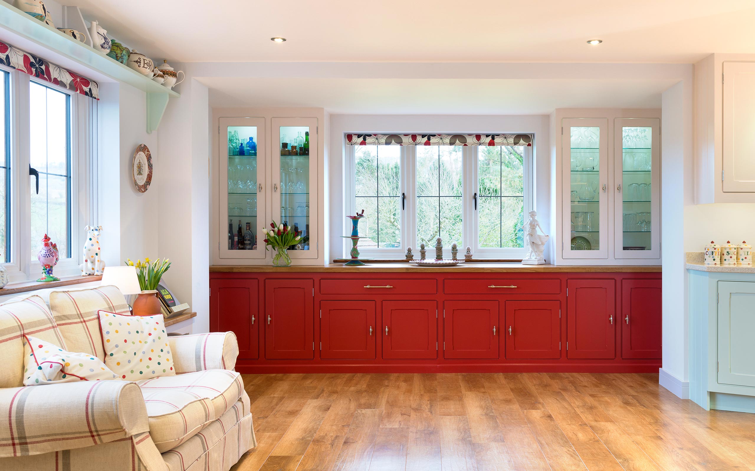 Fitted Red Ashgrove